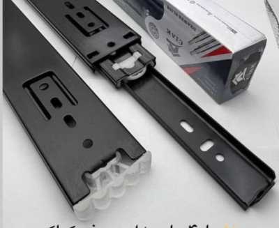 ریل عرض45مشکی چینی30سانت