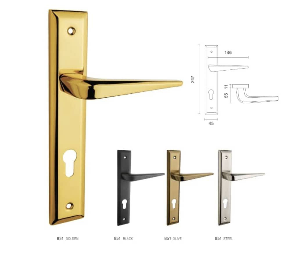 دستگیره پلاک و رزت